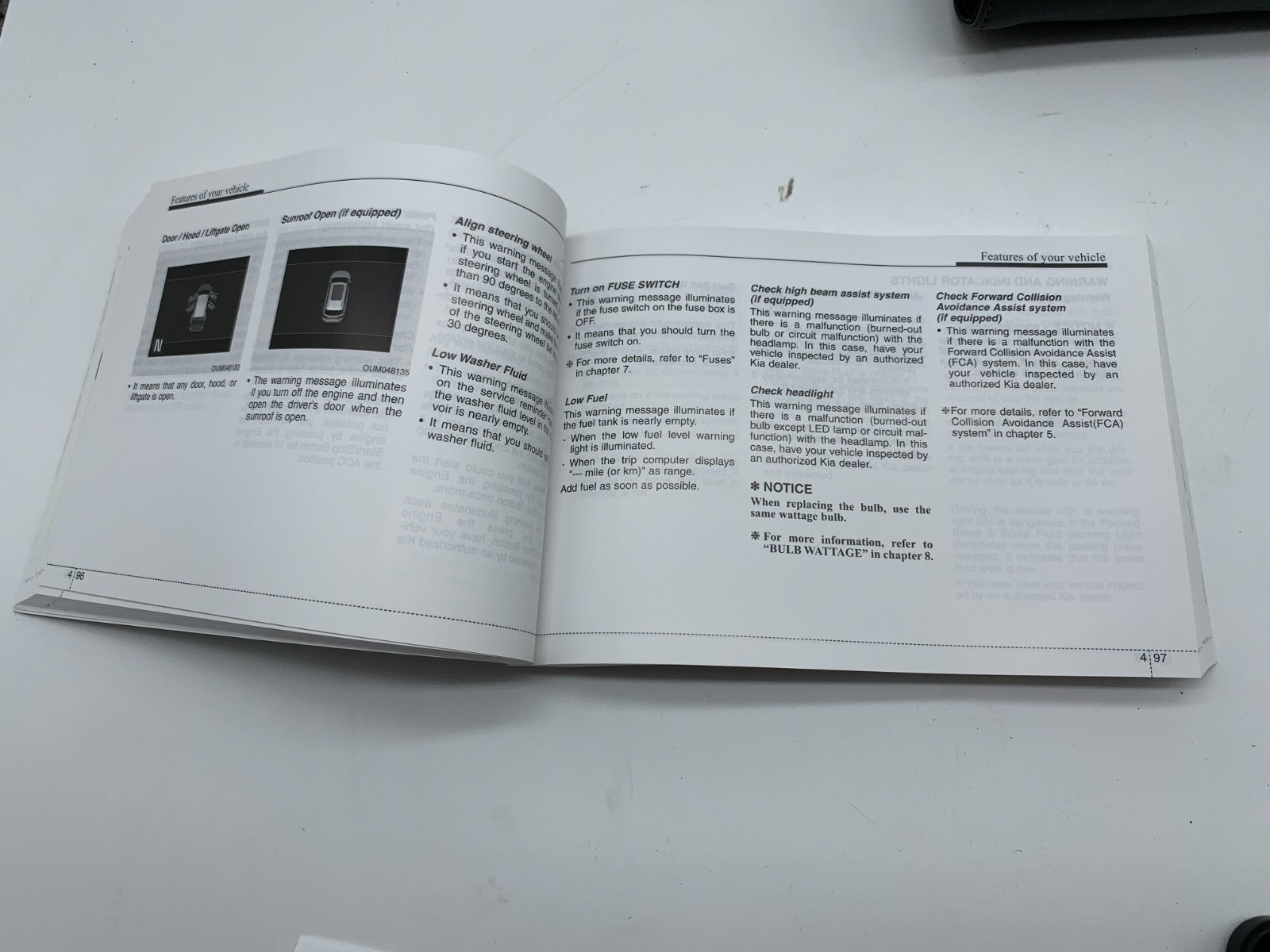 2020 Kia Sorento Owners Manual Set with Case OEM A03B55001