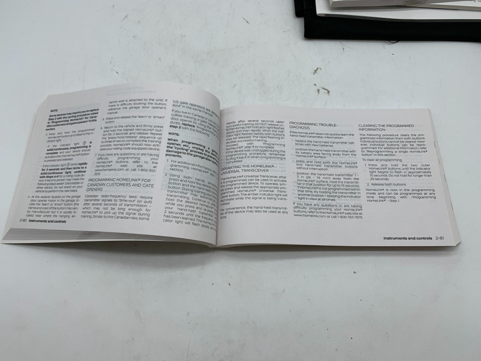 2019 Nissan Rogue Owners Manual Set with Case OEM A03B43002