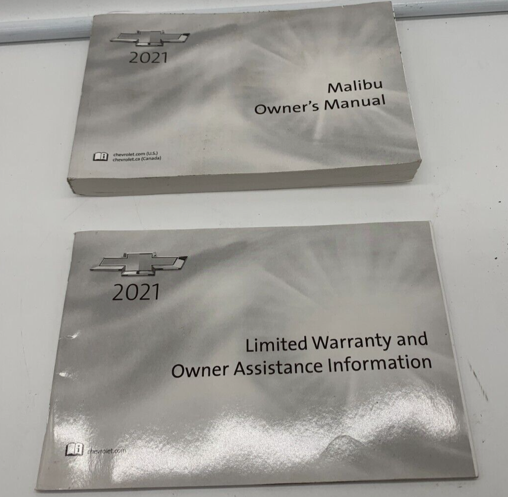 2021 Chevrolet Malibu Owners Manual Set OEM A02B54008