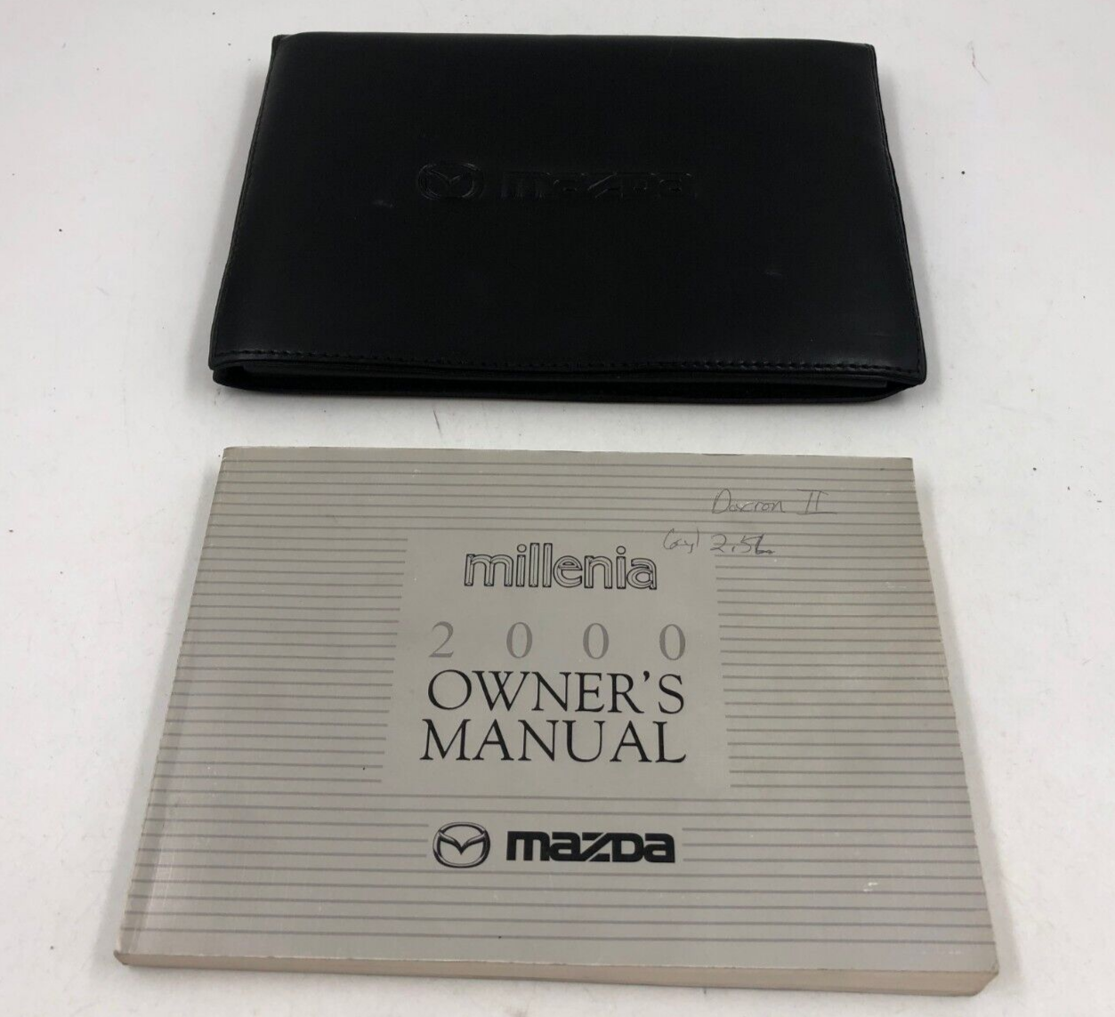 2000 Mazda Millenia Owners Manual with Case OEM D03B37088