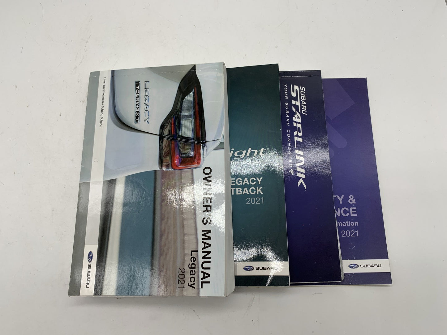 2021 Subaru Legacy Owners Manual Set with Case OEM R01B24033