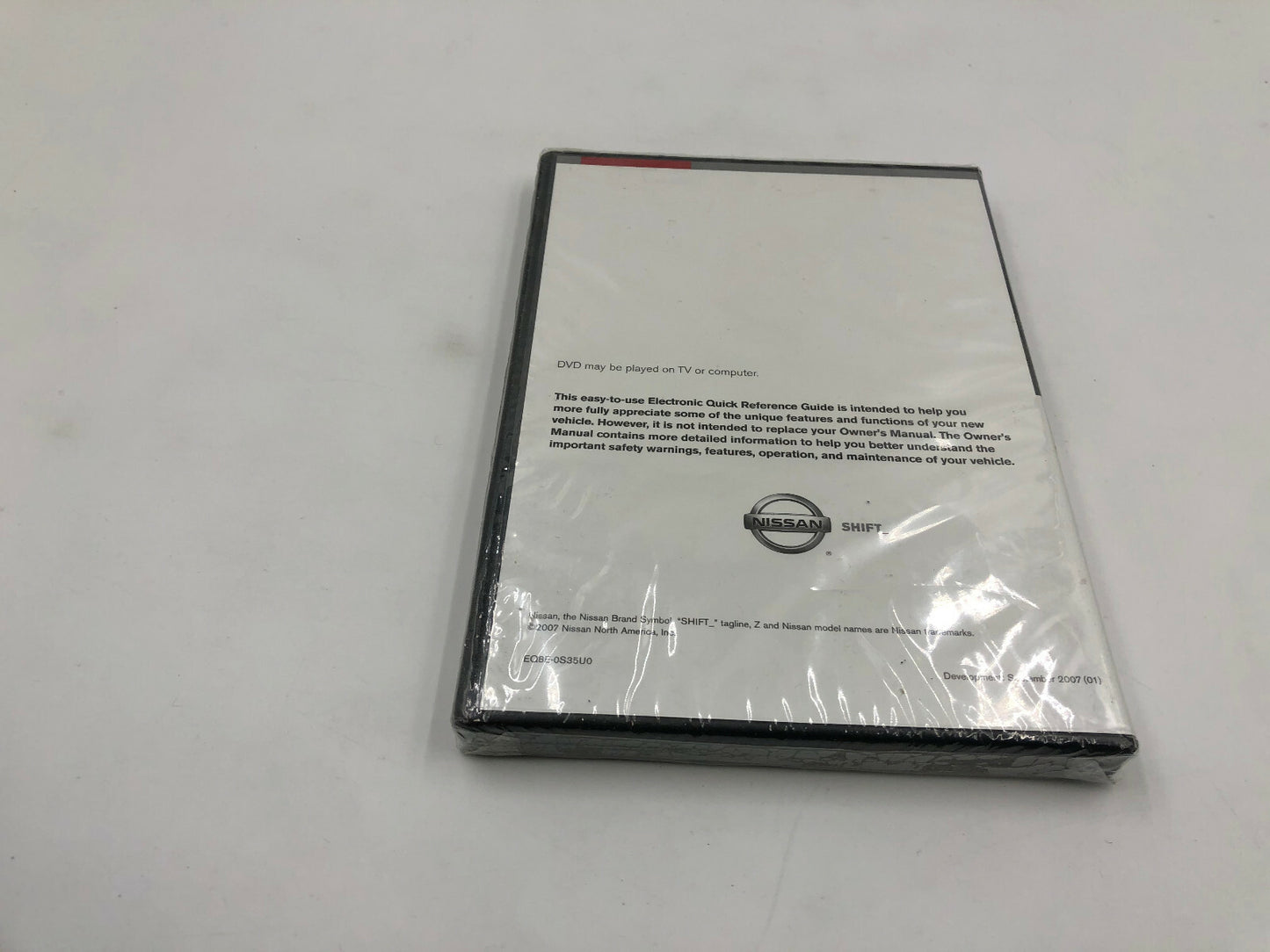 2008 Nissan Rogue Owners Manual Case & DVD Only OEM A01B17087