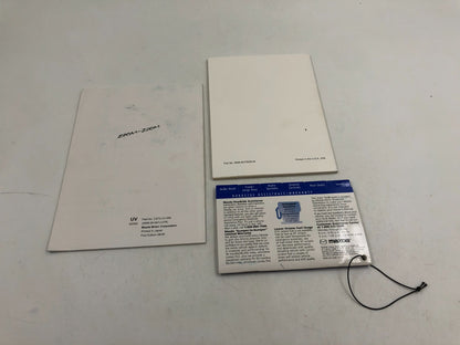 2007 Mazda 3 Owners Manual Set with Case OEM D03B52026