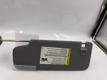 2018-2020 Chevrolet Equinox Passenger Sun Visor Gray Illuminated OEM C04B69004
