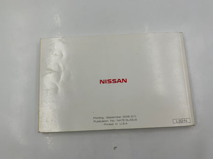 2007 Nissan Altima Sedan Owners Manual Set OEM D03B45082