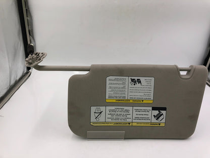 2014-2017 Nissan Rogue Passenger Sun Visor Gray Illumination OEM D03B31083