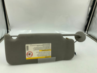 2005-2007 Cadillac STS Driver Sun Visor Gray Illuminated OEM B01B12056