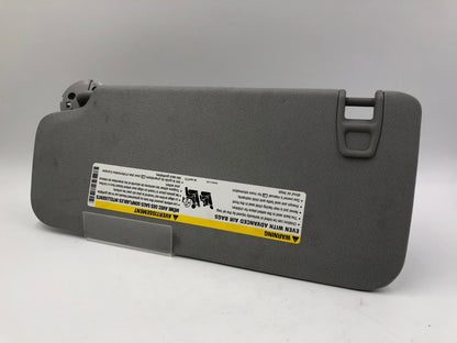 2017-2021 Chevrolet Trax Passenger Sun Visor Gray Illuminated A04B29054