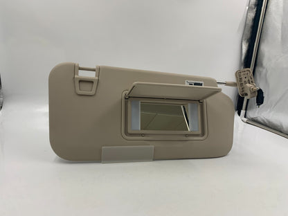 2020 Ford Escape Passenger Sun Visor Beige Illuminated OEM A04B25057