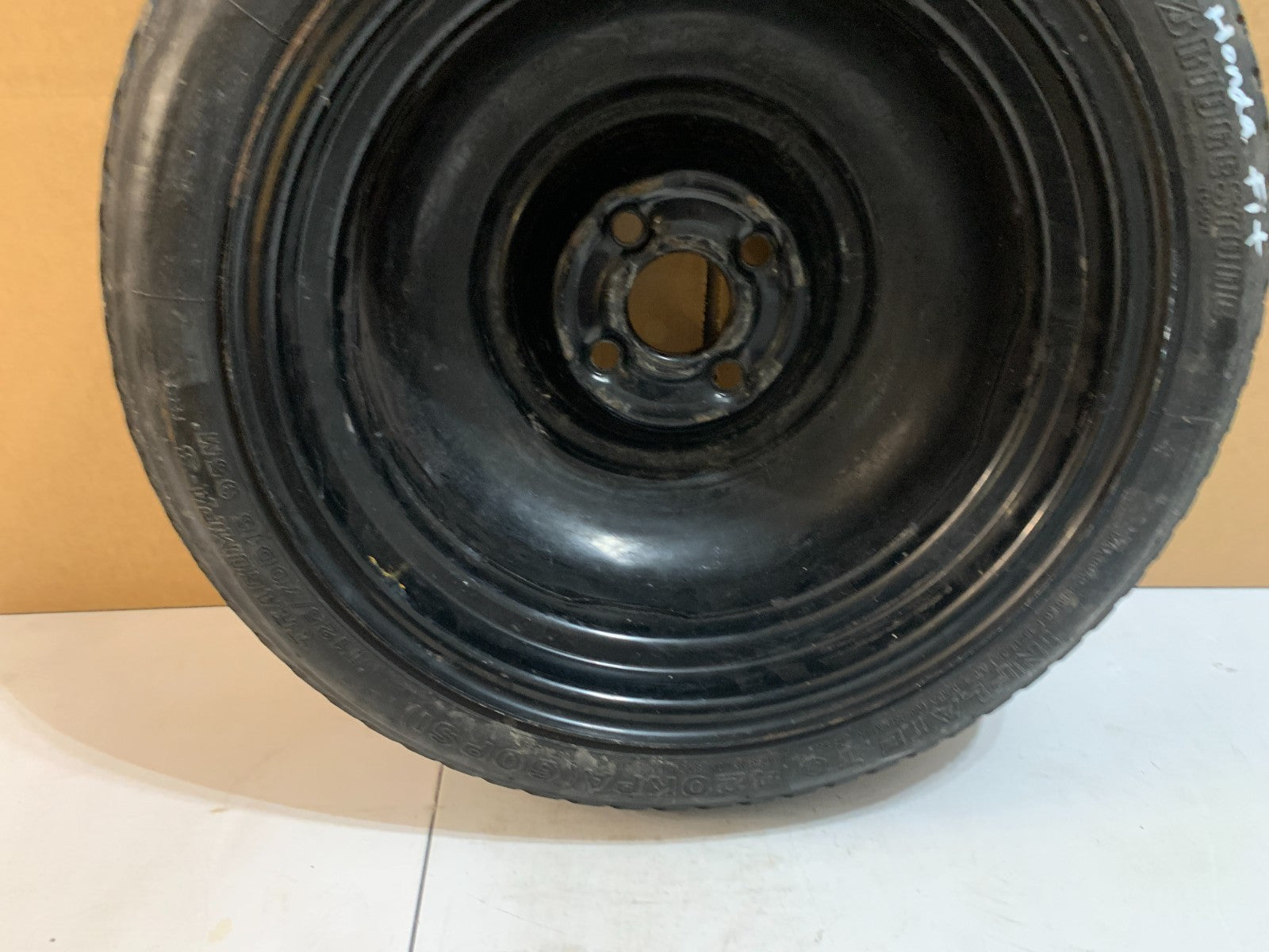 2010-2015 Honda Fit Insight 15" Spare Tire Compact Donut T125/70D15 4 lug