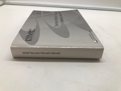 2020 GMC Terrain Terrain Denali Owners Manual OEM D01B56058