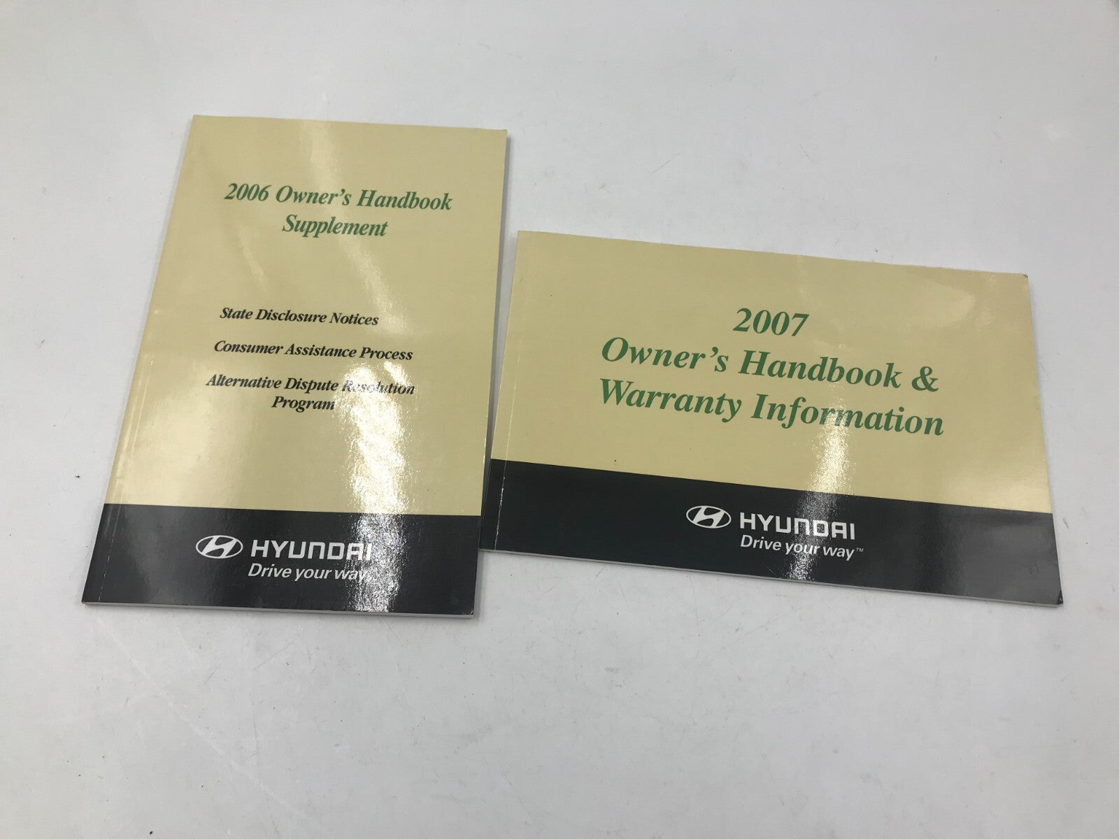 2007 Hyundai Sonata Owners Manual With Case OEM B03B05046