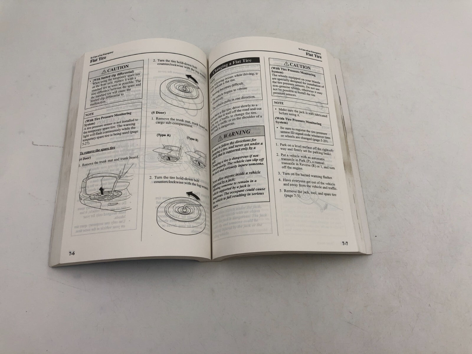 2007 Mazda 3 Owners Manual Set with Case OEM D03B52026