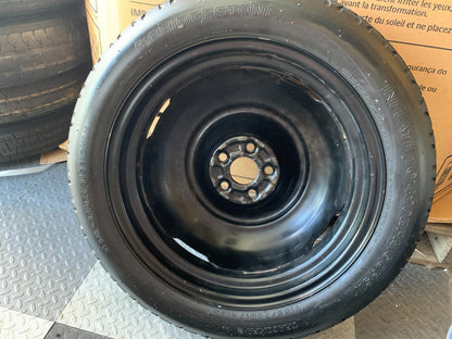 2009-2013 Subaru Forester 17" Spare Tire with Jack Kit Compact Donut T155/70D17