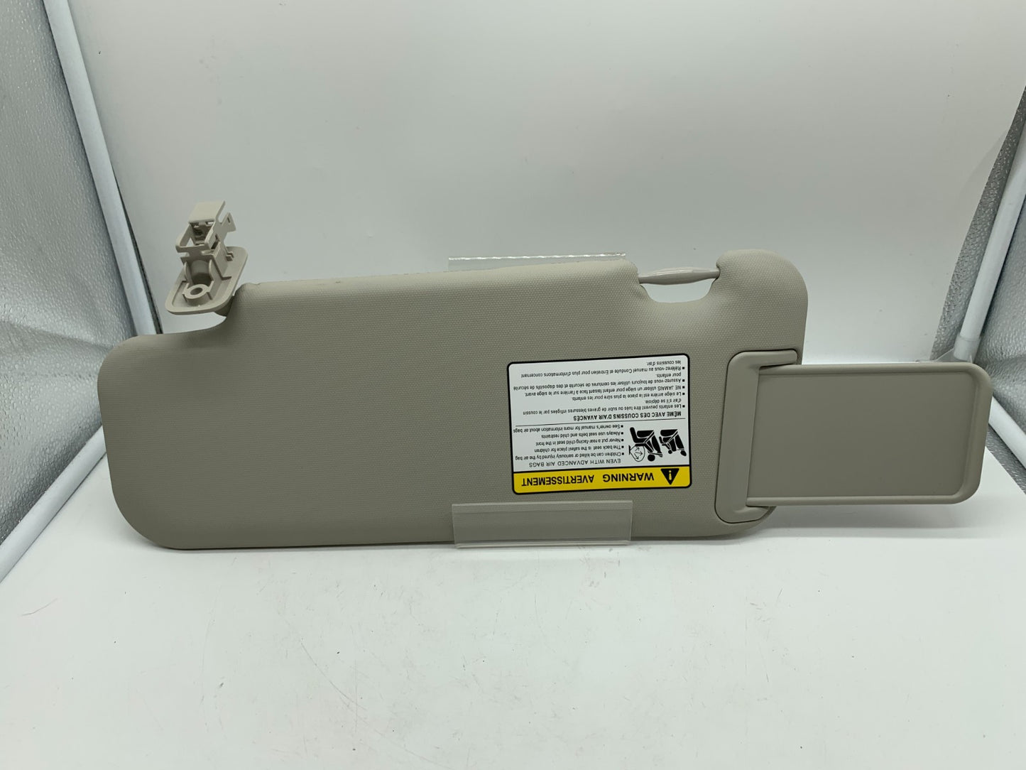 2014-2018 Mazda 3 Sedan Passenger Sun Visor Gray OEM A01B48003