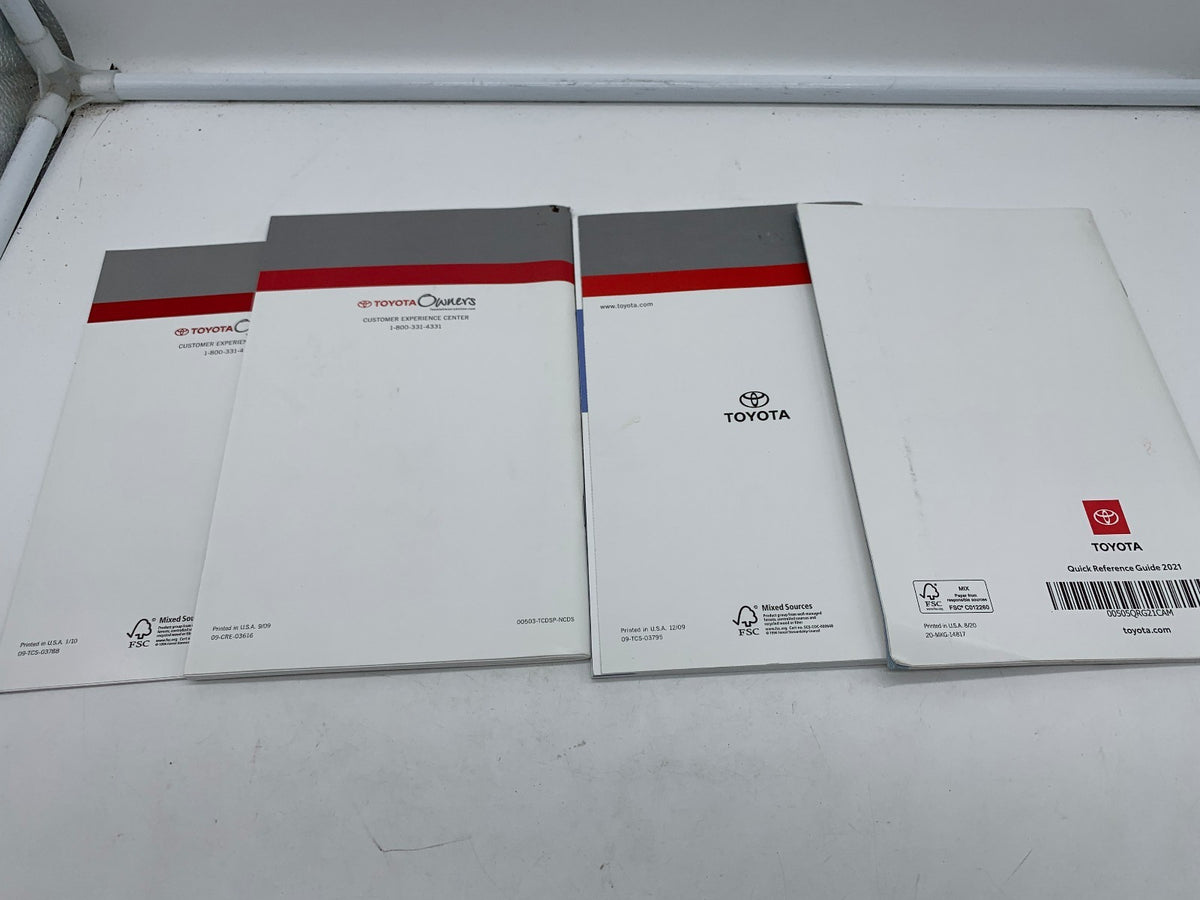 2011 Toyota Camry Owners Manual Set OEM R01B32024