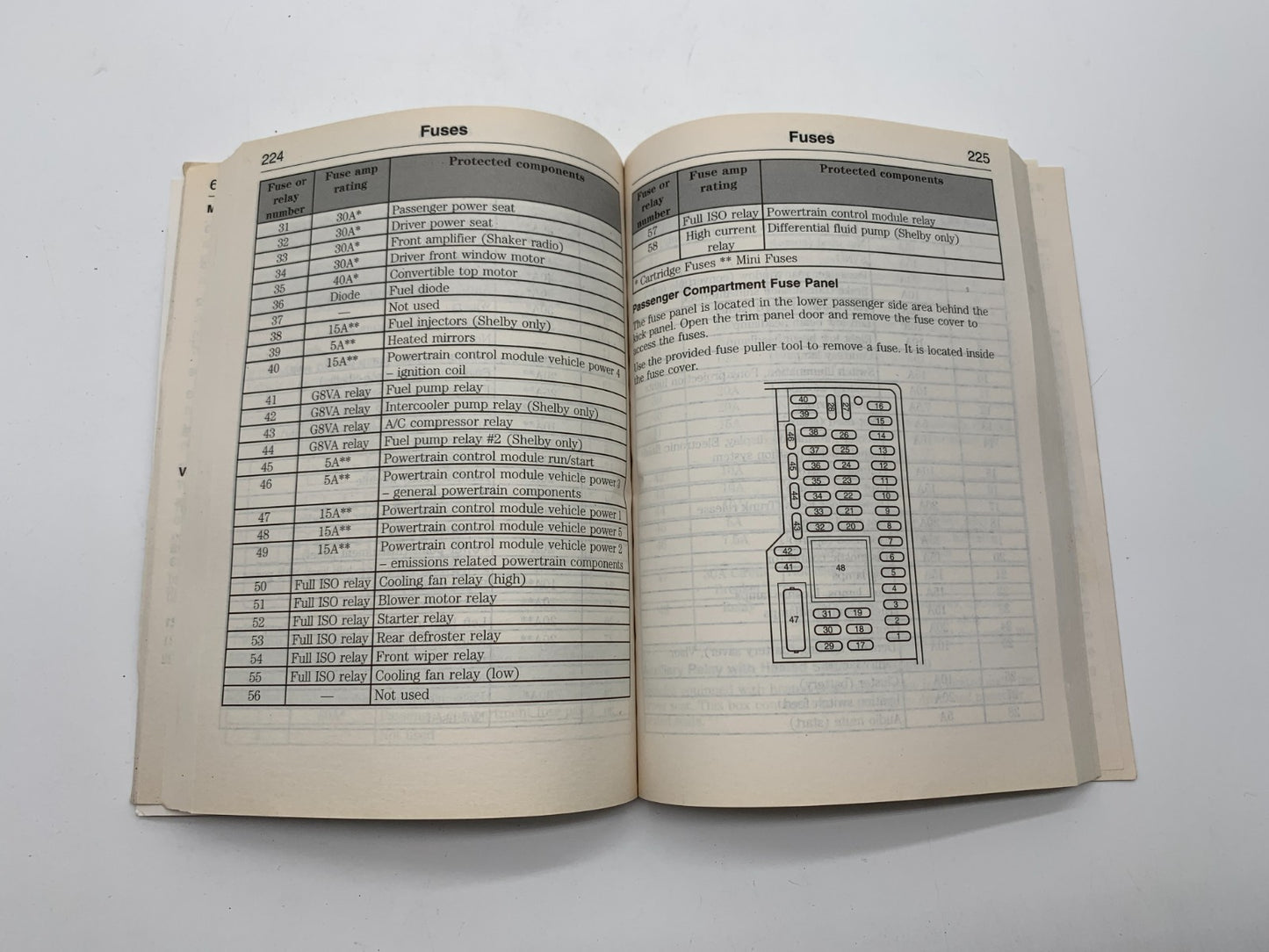 2014 Ford Mustang Owners Manual Set with Case OEM C03B46012