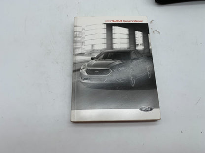 2013 Ford Taurus Owners Manual Set with Case OEM A01B50002