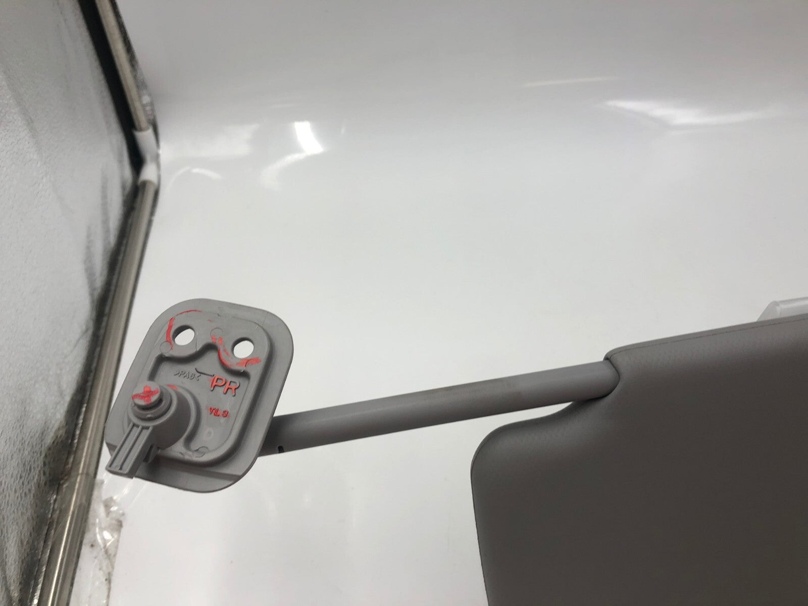 2016-2021 Hyundai Tucson Passenger Sun Visor Gray OEM D03B30080