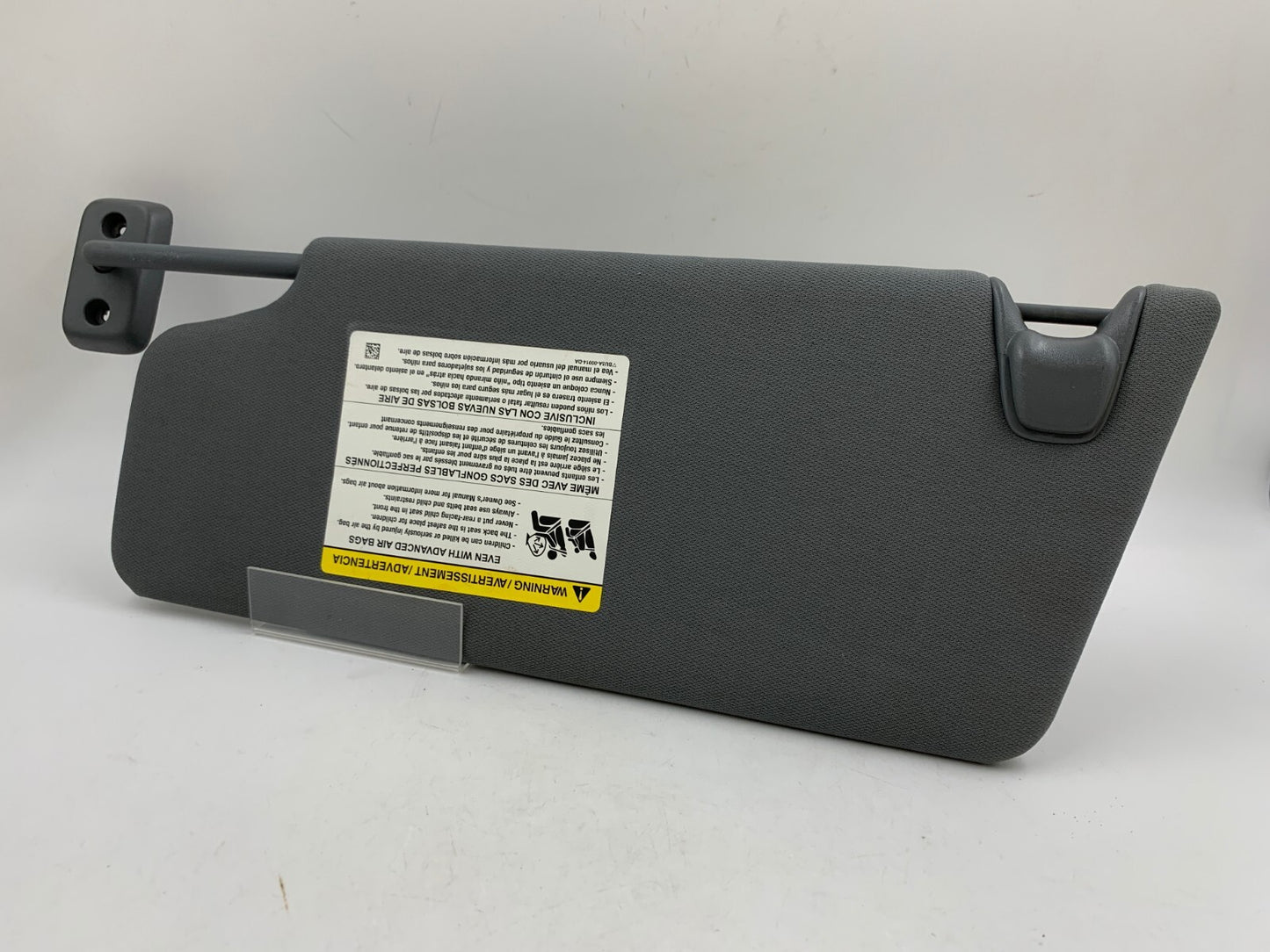 2011-2014 Ford F-150 Passenger Sun Visor Gray OEM A01B21005