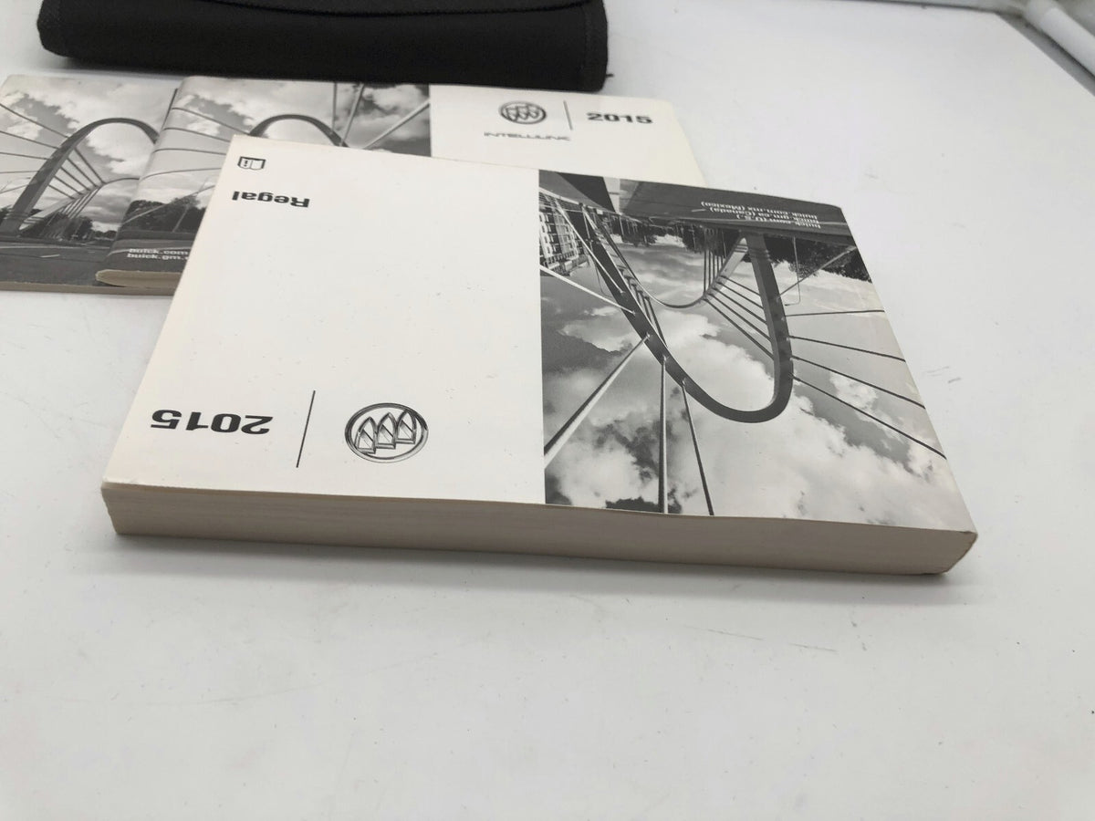 2015 Buick Regal Owners Manual Set with Case OEM R01B20015