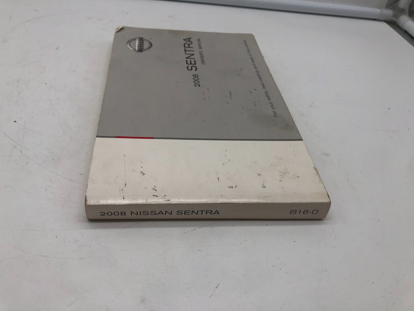 2008 Nissan Sentra Owners Manual OEM A02B19006