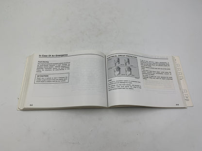 2003 Kia Sedona Owners Manual OEM
