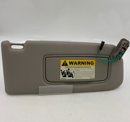 2004-2006 Volvo V50 Passenger Sun Visor Gray Illuminated OEM B03B18021