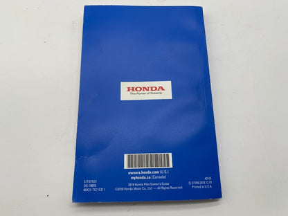 2019 Honda Pilot Owners Manual Set with Case OEM B03B02003
