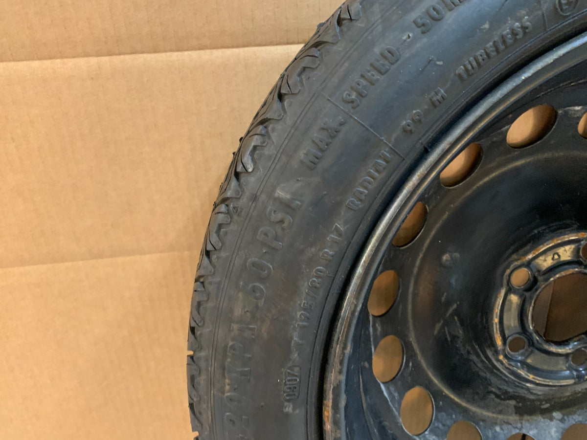 2007-2010 Volvo S60 S 60 17" Spare Tire Compact Donut T125/80R17
