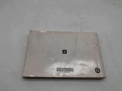 2011 Chevrolet Malibu Owners Manual OEM B03B41077