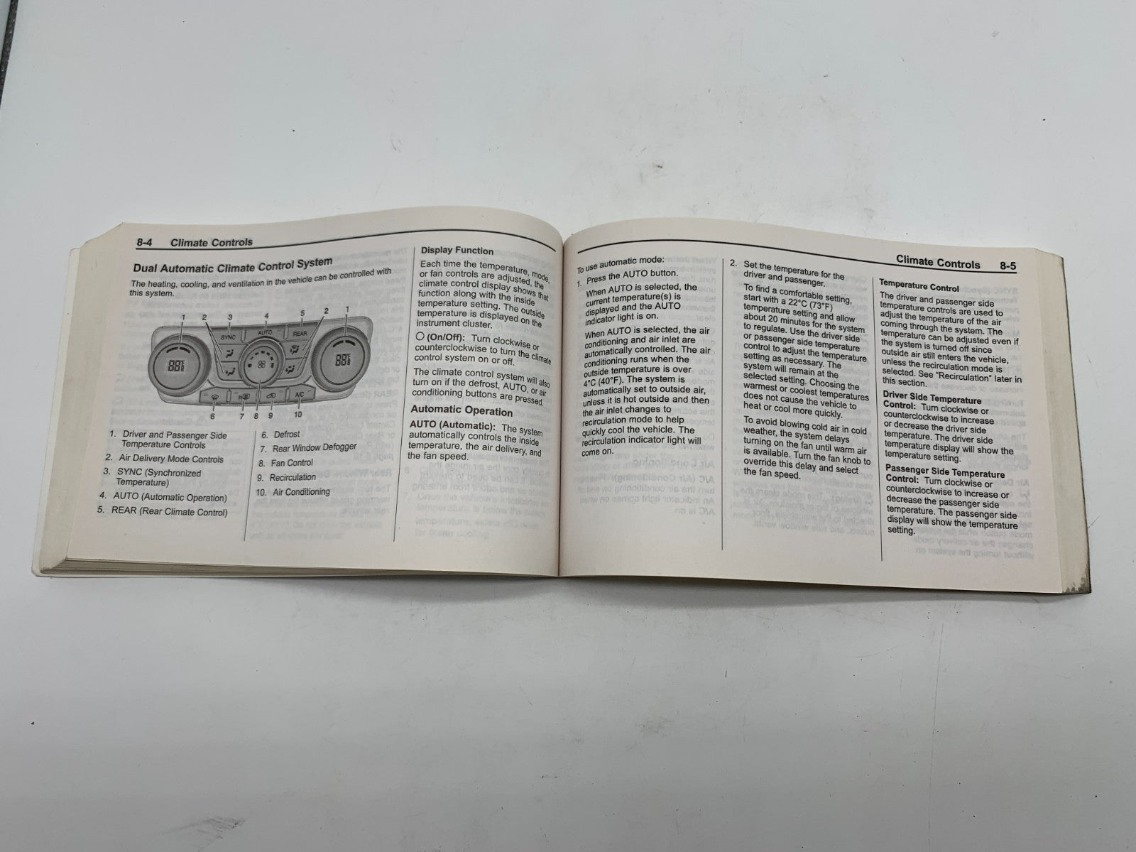 2014 GMC Acadia Denali Owners Manual Set OEM A04B08020