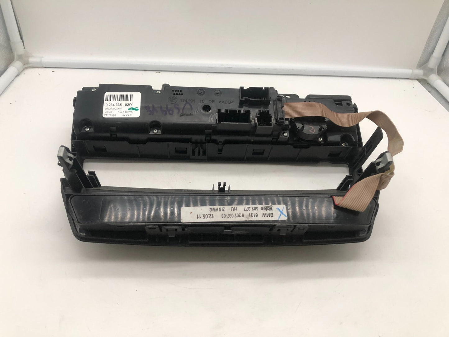 2008-2014 BMW X6 AC Heater Climate Control Unit OEM A03B22049