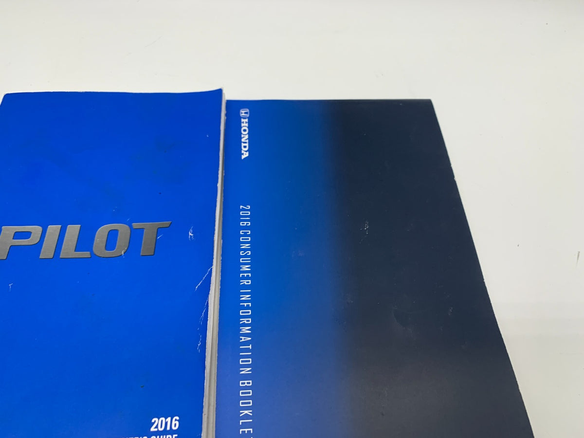 2016 Honda Pilot Owners Manual Set OEM D01B41077