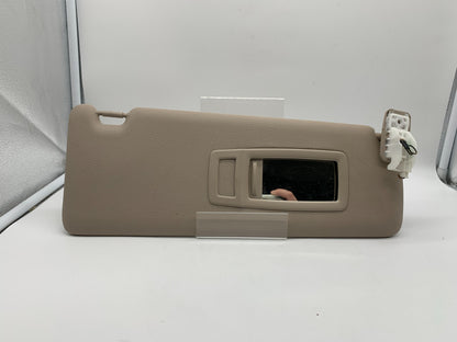 2012-2018 BMW 328i Passenger Sun Visor Sunvisor Beige Illumination D01B22004