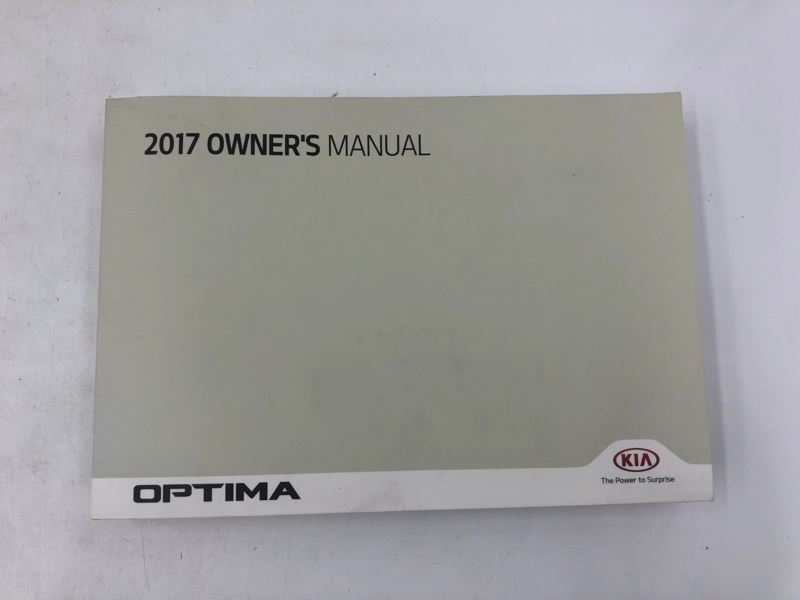 2017 Kia Optima Owners Manual Set with Case OEM B02B55007