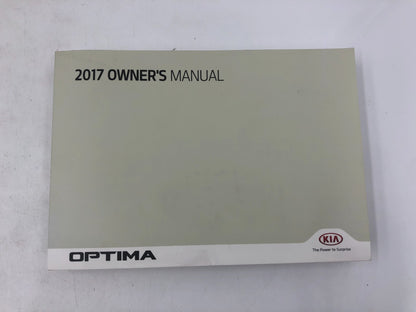 2017 Kia Optima Owners Manual Set with Case OEM B02B55007