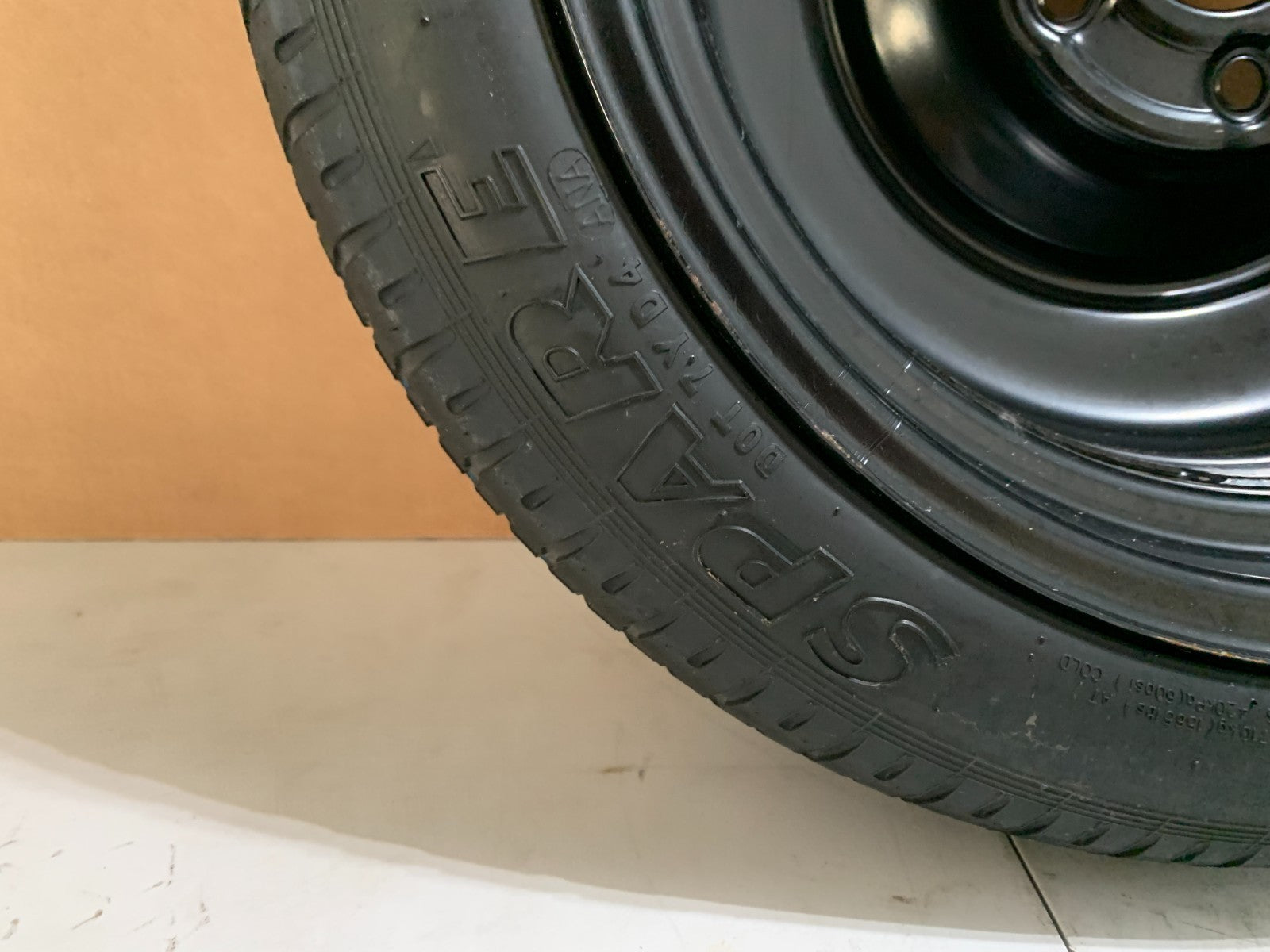 2014-2018 Mazda 3 Mazda3 16" Spare Tire Compact Donut T125/70D16
