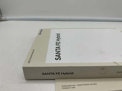 2023 Hyundai Santa FE Hybrid Owners Manual Set OEM