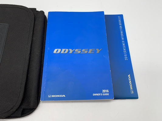 2016 Honda Odyssey Owners Manual Set with Case OEM