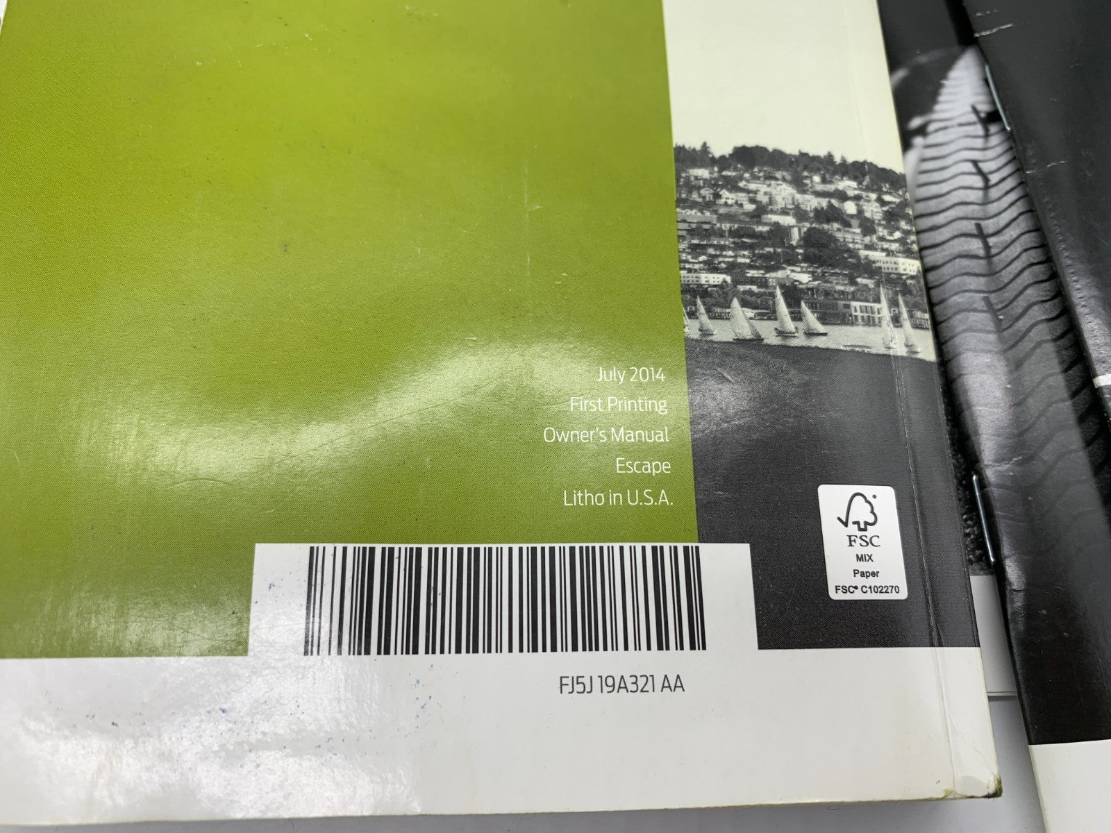 2015 Ford Escape Owners Manual Set with Case OEM C02B14056