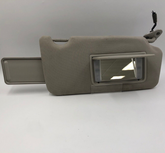 2010-2014 Subaru Legacy Passenger Sun Visor Gray Illuminated OEM B04B07048