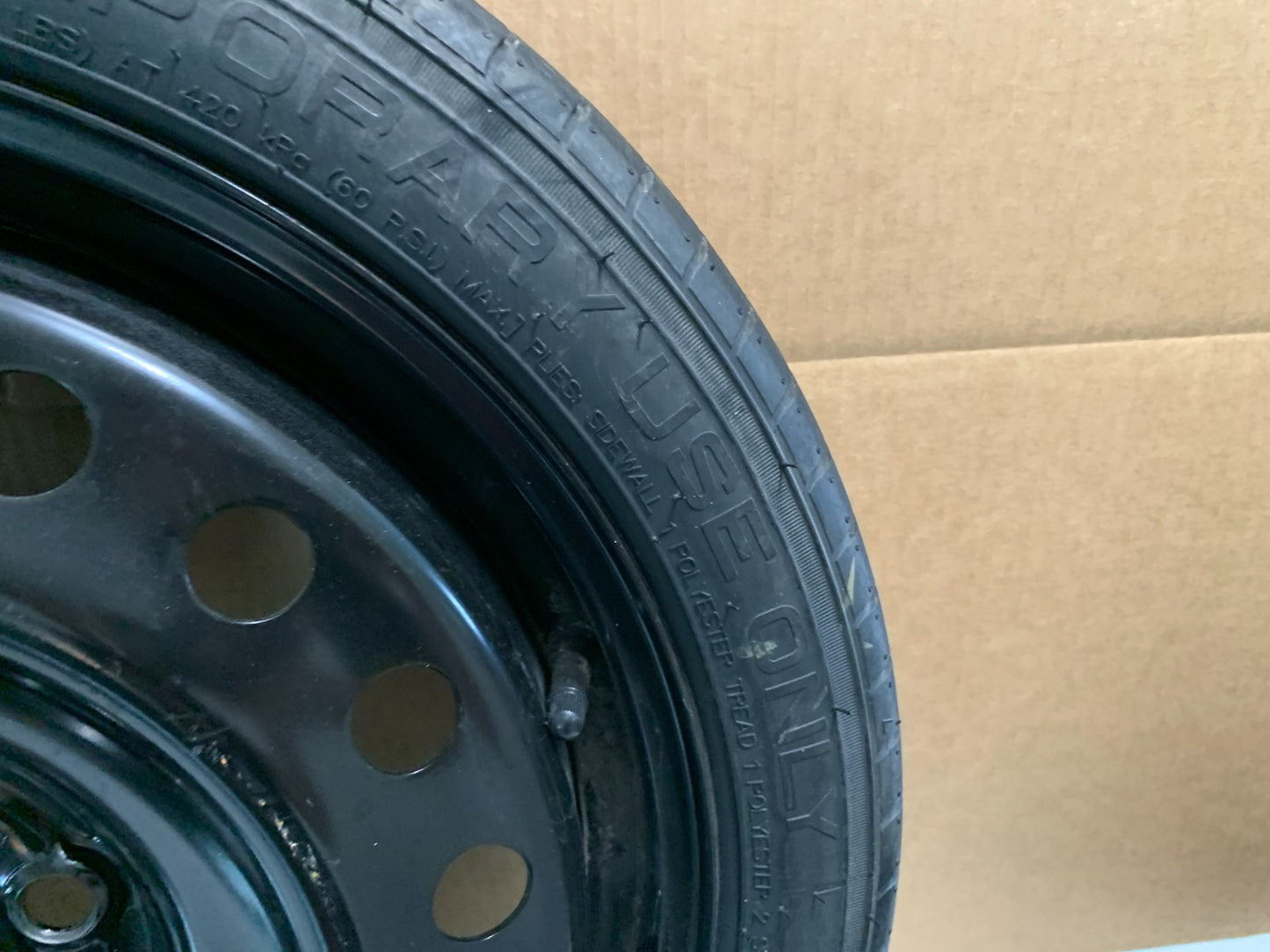 2013-2016 Chevrolet Malibu 17" Spare Tire with Jack Kit Donut T125/70R17 OEM