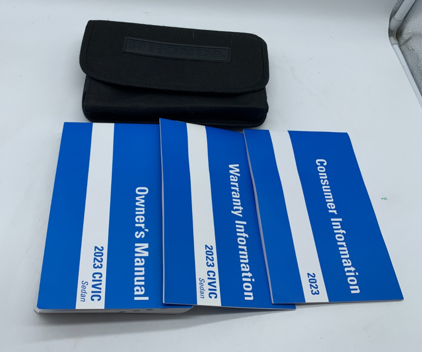 2023 Honda Civic Sedan Owners Manual Set with Case OEM C03B56017