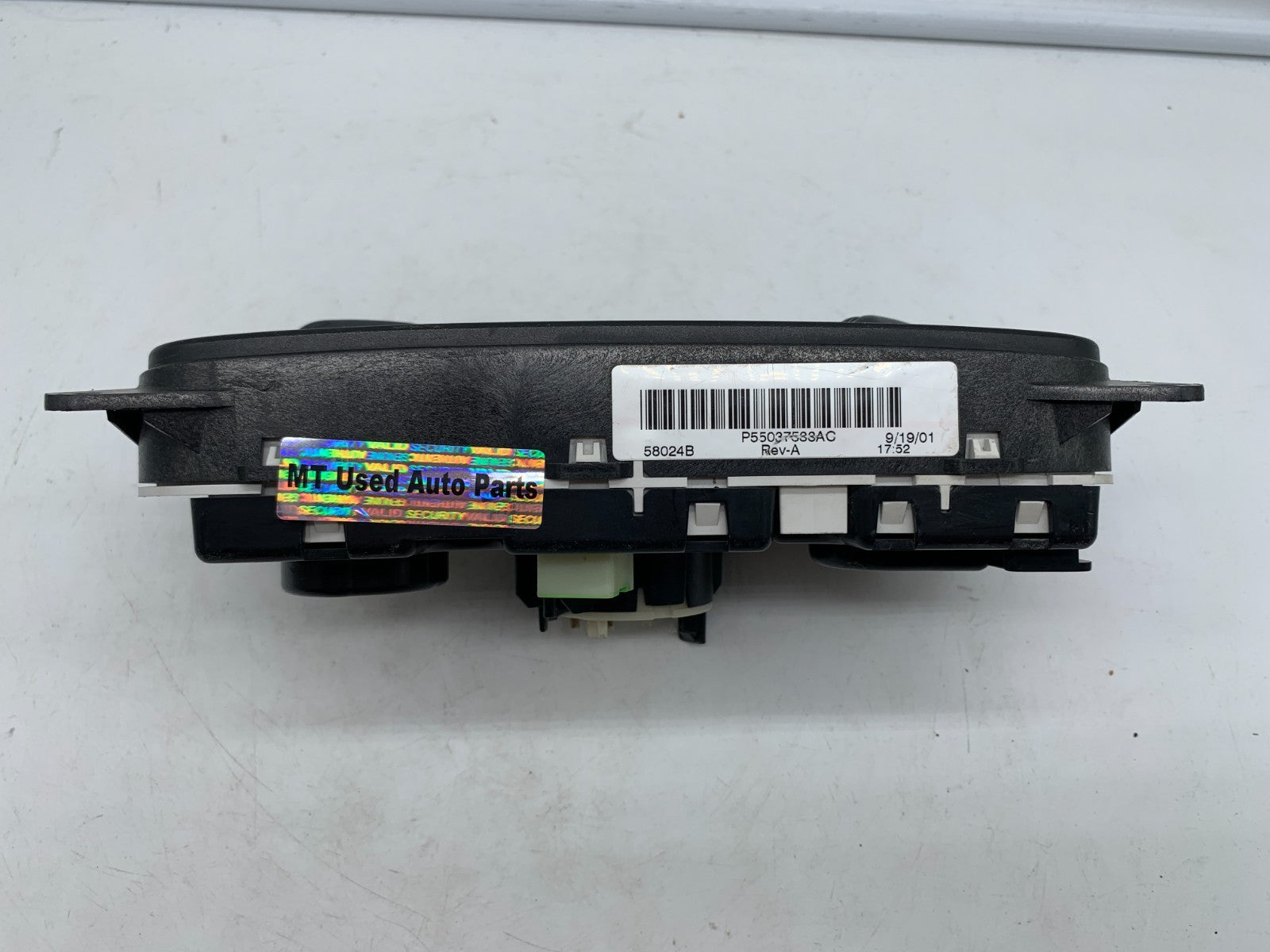 2008-2010 Dodge Caravan AC Heater Climate Control Unit OEM A02B40009