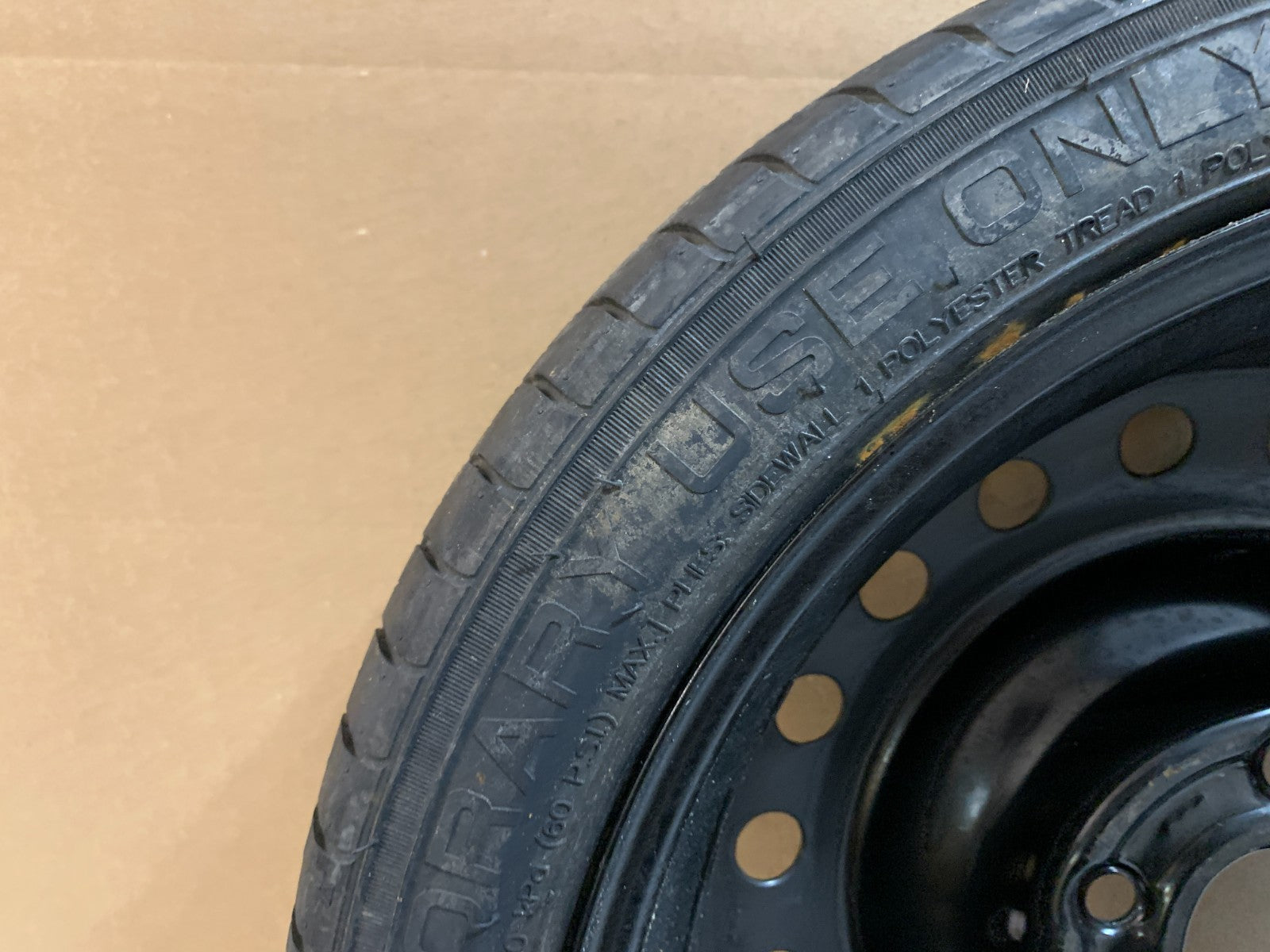 2013-2016 Chevrolet Malibu 17" Spare Tire Compact Donut T125/70R17