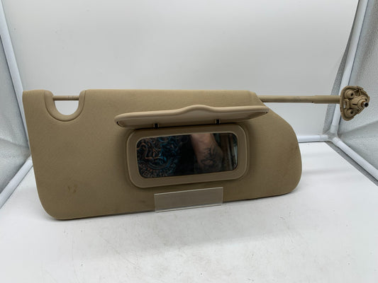 2006-2011 Buick Lucerne Passenger Sun Visor Brown Illuminated OEM A03B53002