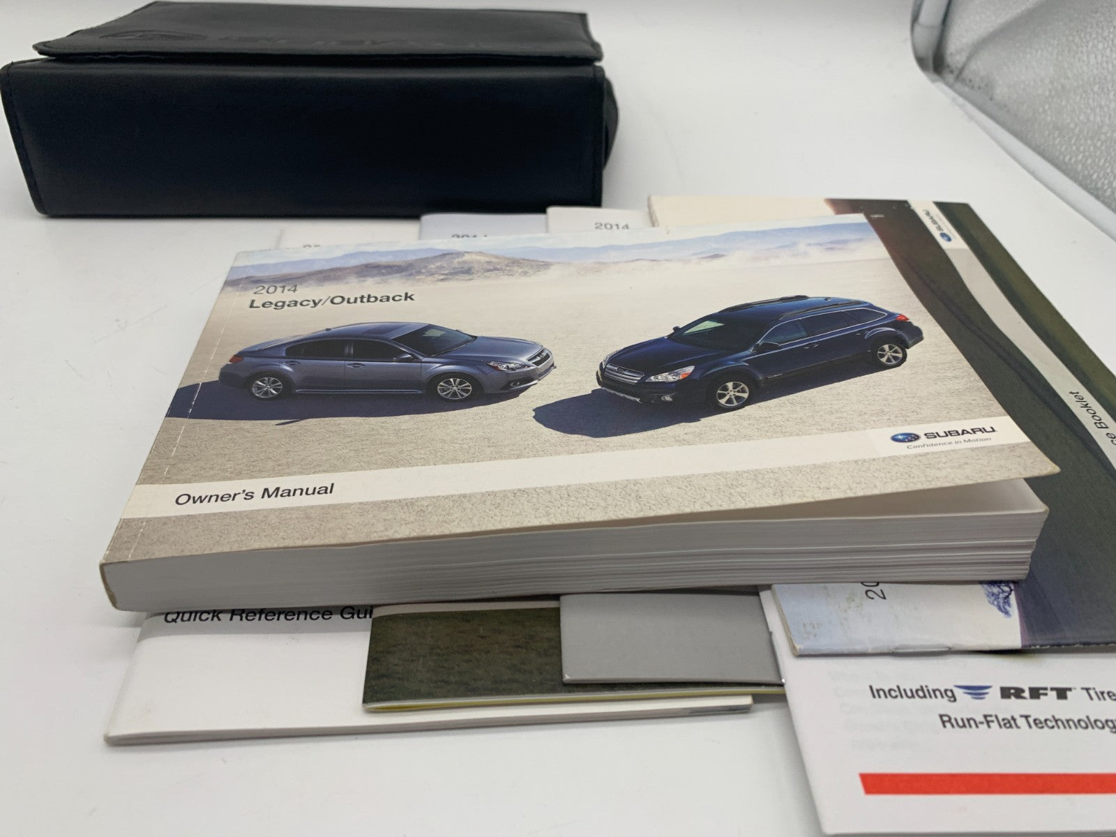 2014 Subaru Legacy Outback Owners Manual Set with Case OEM A02B50024