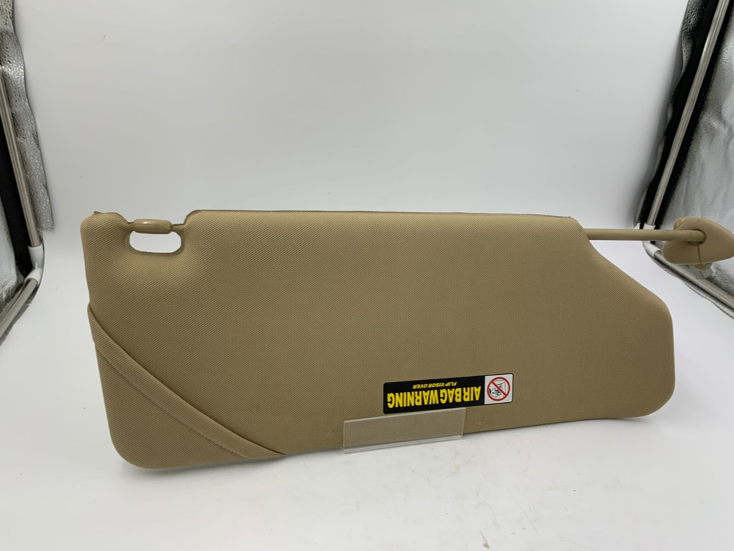 2006-2010 Honda Odyssey Driver Sun Visor Tan Illuminated OEM C02B46027