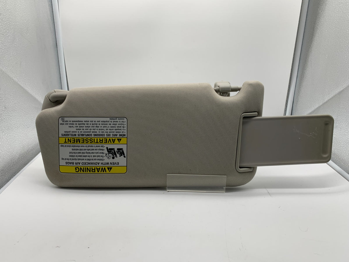 2010-2014 Subaru Legacy Passenger Sun Visor Gray OEM C03B65015
